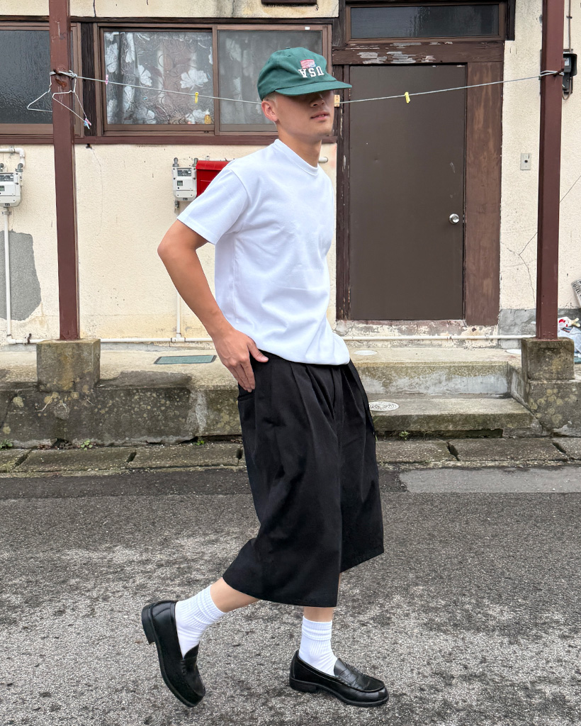 charbon シャルボン 23SS 半袖Tシャツ L 稀少 オーバーサイズ半袖Tシャツ クロ LL | 作業着・作業服・安全靴