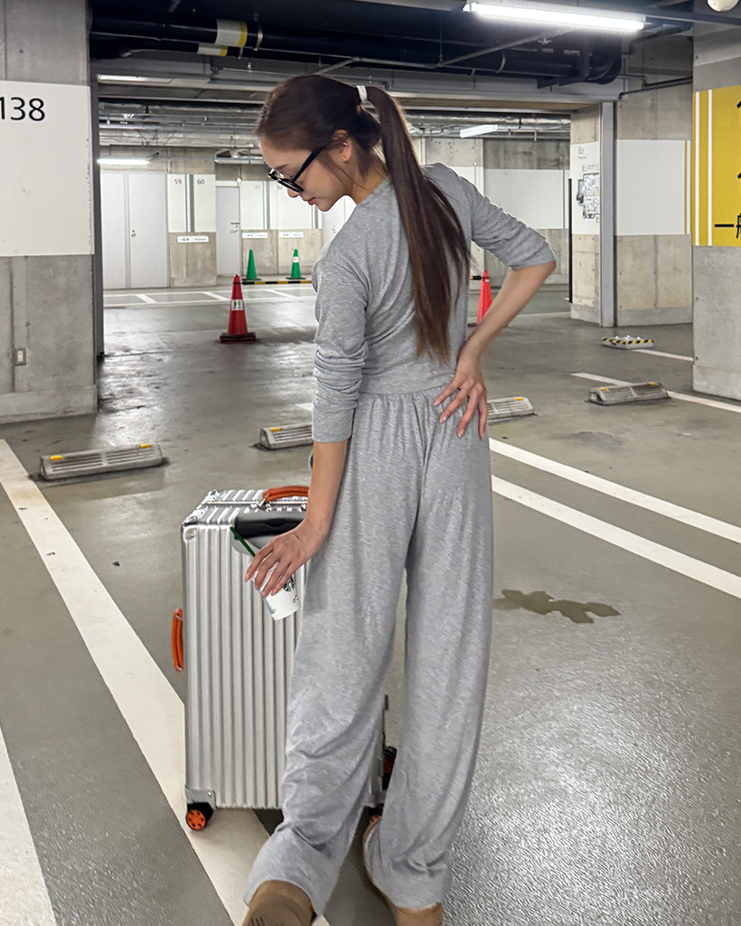 Ground Y ドレープセットアップ グレージュ ドレープトップス＆パンツセットアップ | ファッション通販サイト NUGU