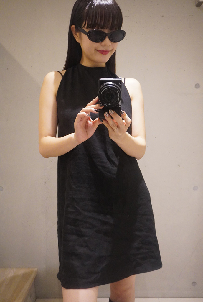リネンミニワンピース リネンミニワンピース | ファッション通販サイト NUGU