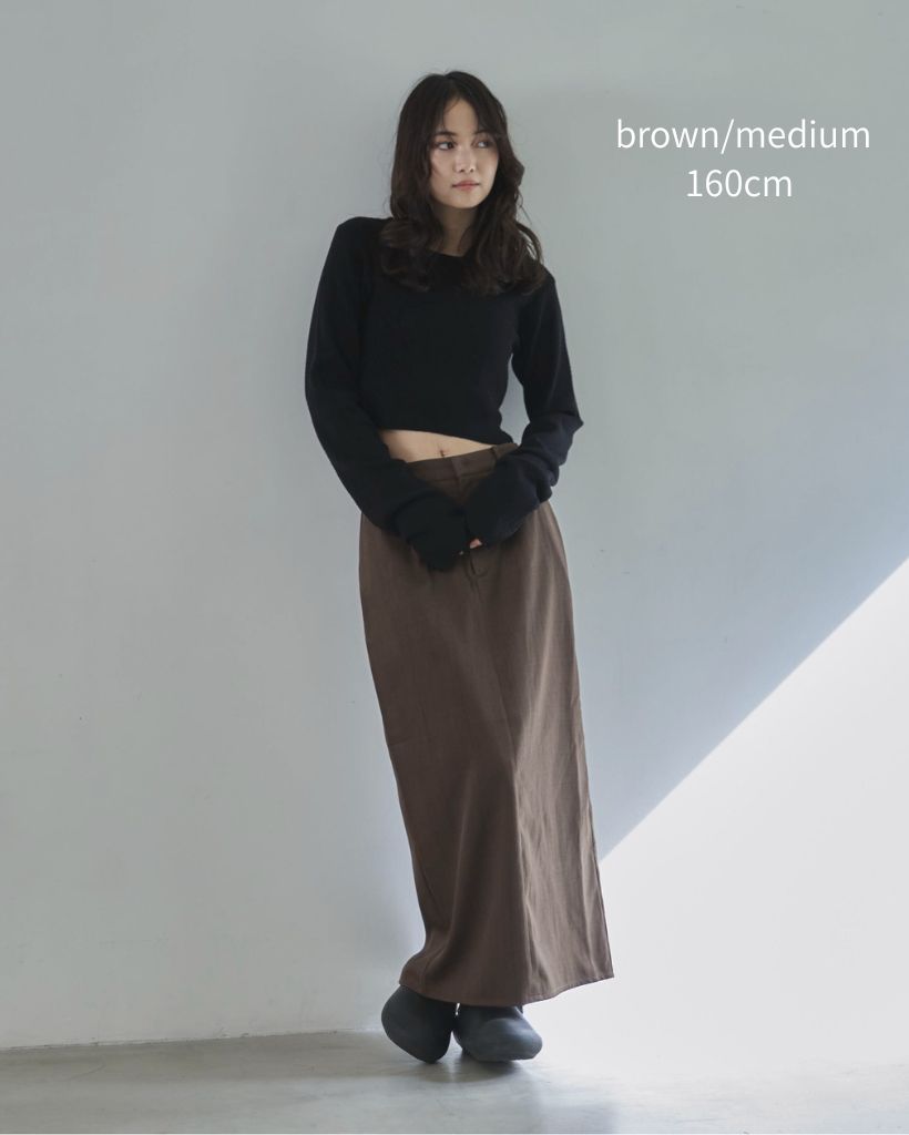 ⭐︎ミヤル⭐︎ セットアップ可】スラックスナロースカート | ファッション通販サイト NUGU