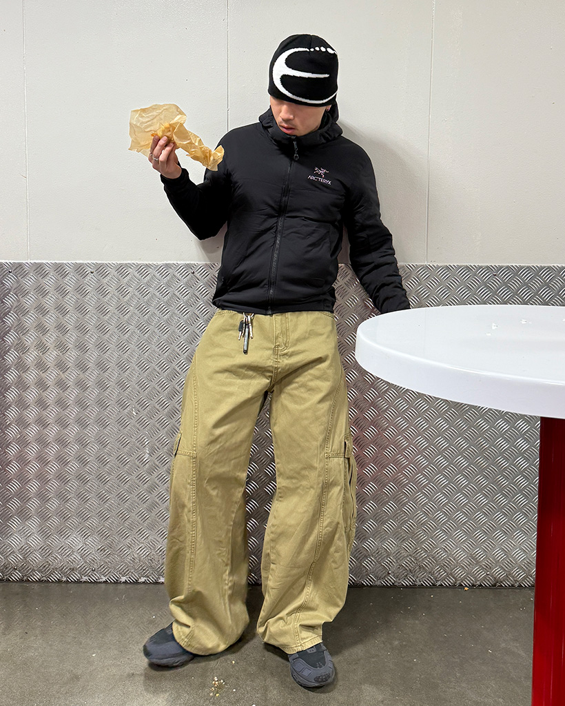 カーブドダイカーゴパンツ | ファッション通販サイト NUGU