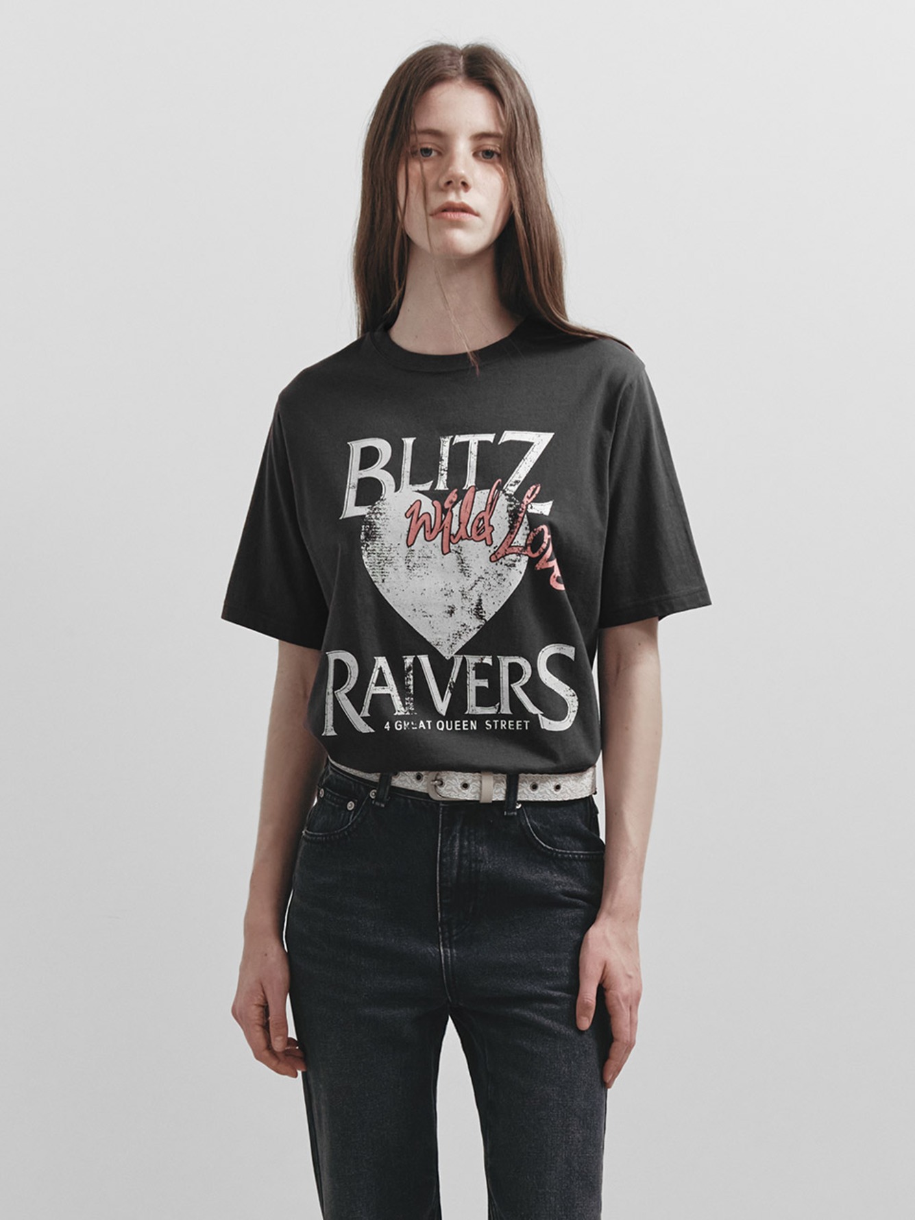 RAIVE ♥ Blitz Ravers Graphic T-shirt / 追跡付 Blitz Ravers Graphic T-shirt_3color | ファッション通販サイト