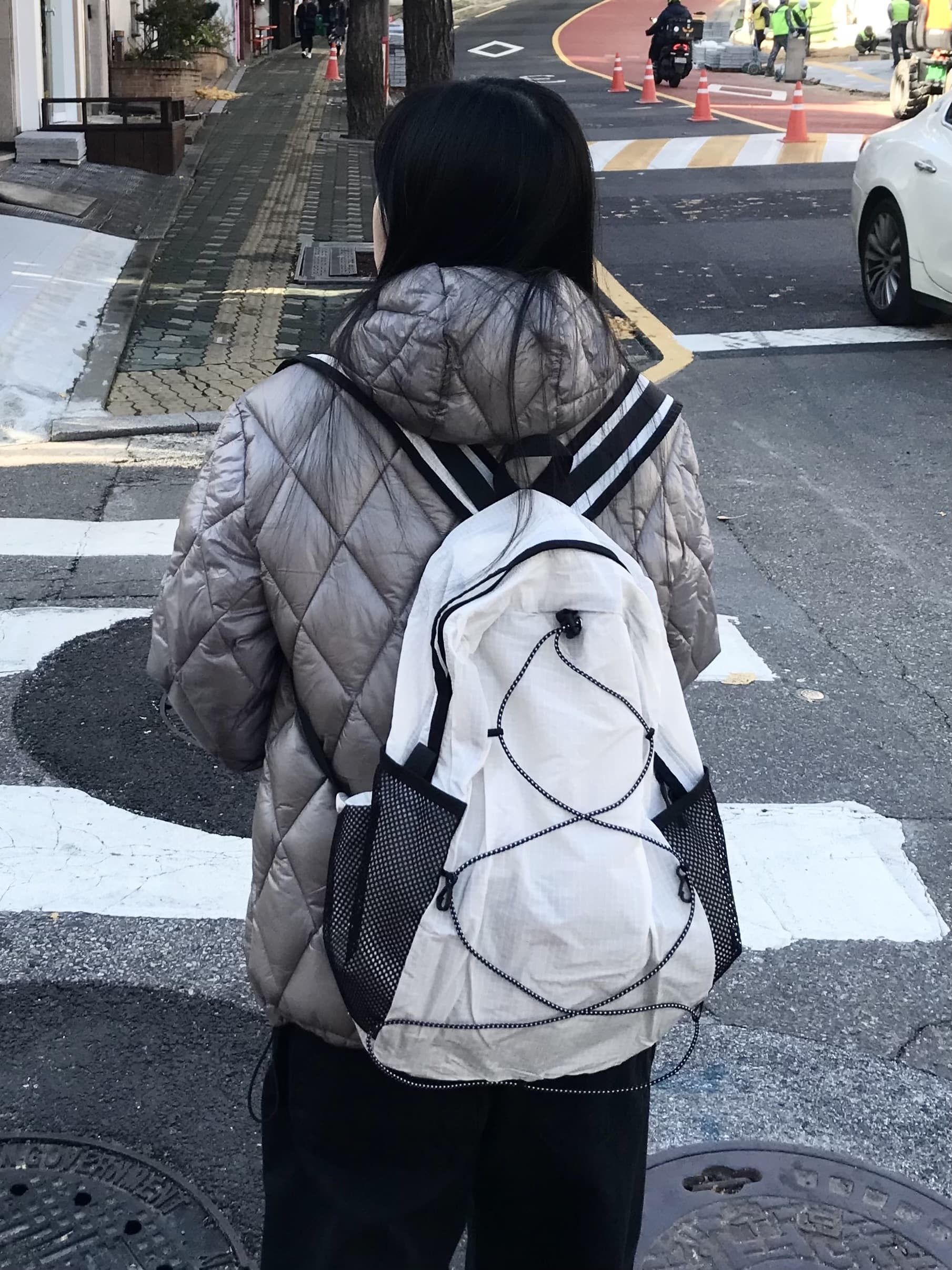 (5 color) メッシュ リュックサック