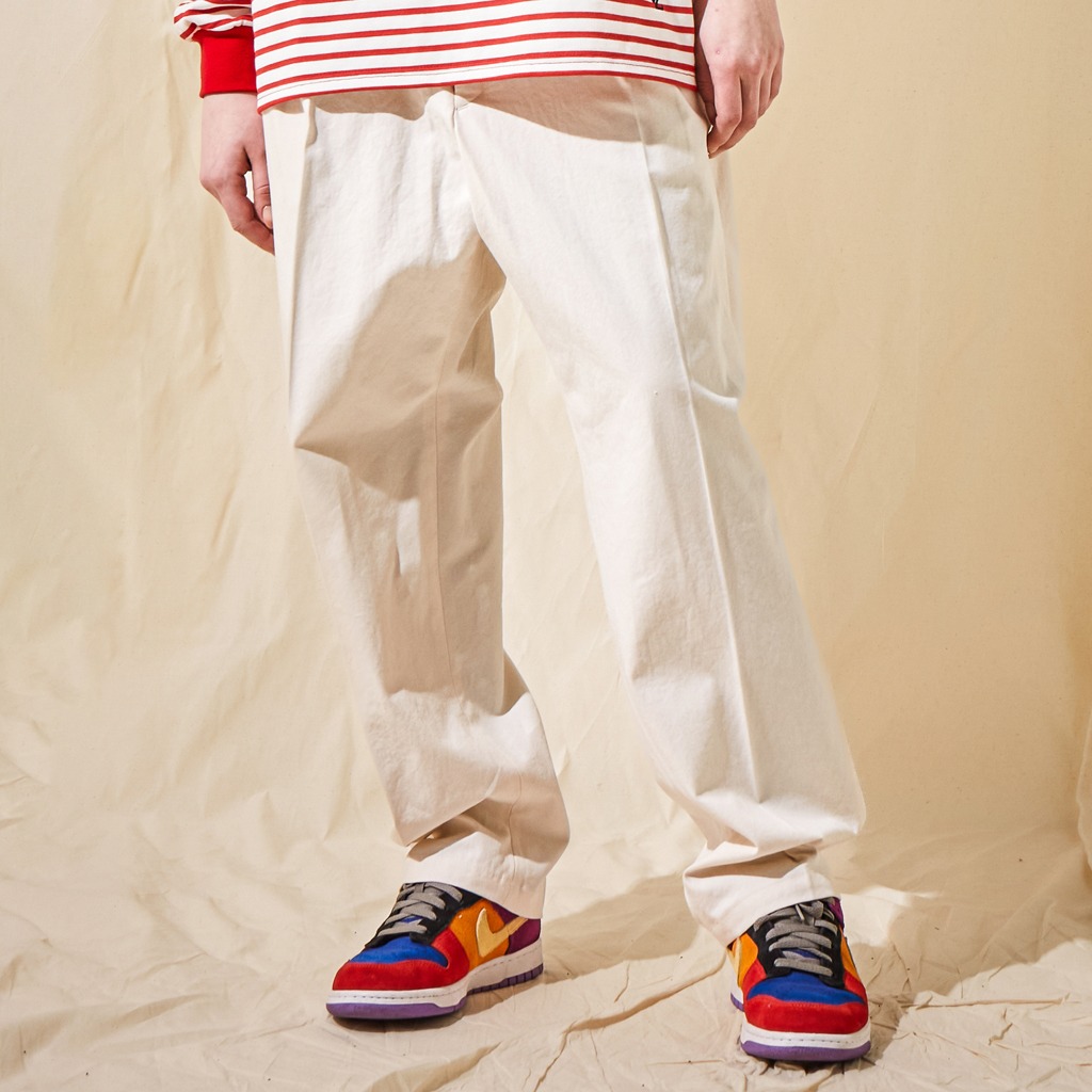 ☆関税込☆VARZAR★Wide Tapered Wrinkle Free Chino Pants★ Wide Tapered Wrinkle Free Chino Pants Navy - VARZAR | 60