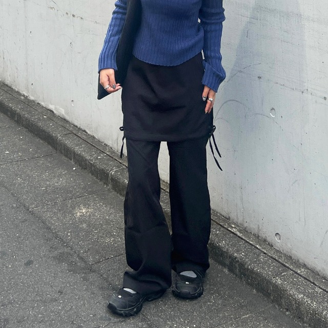 ヤン☆Chacottレイヤードパンツ（Lサイズ） ヤン☆Chacottレイヤードパンツ（Lサイズ） 吉業重工】サイバー