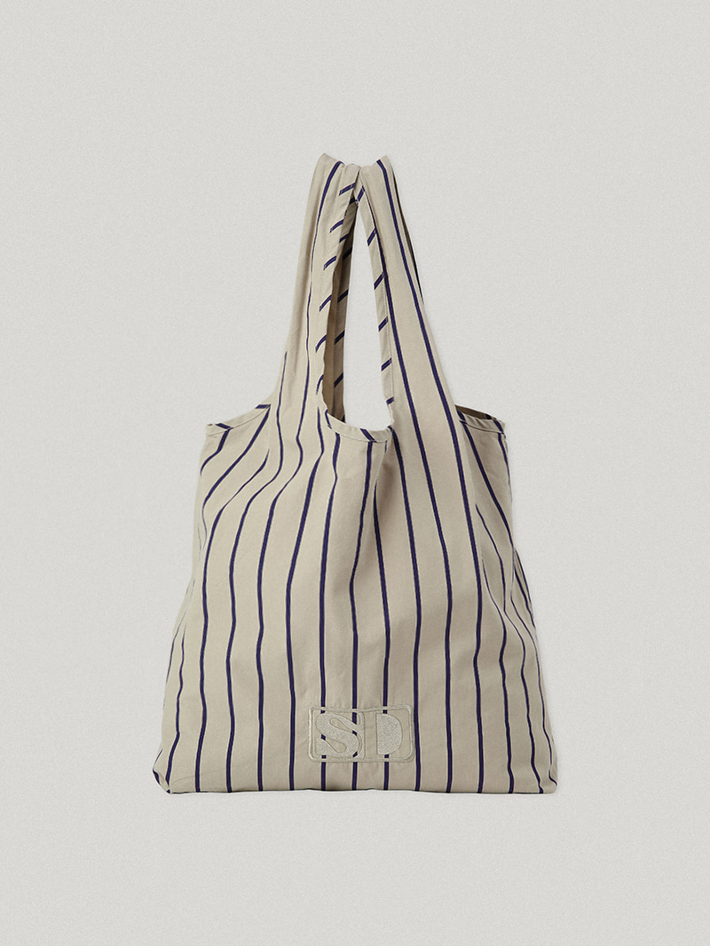 【購入特典】Mug Striped Bag Beige