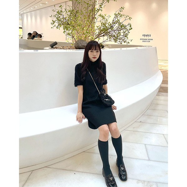 MINJUKIM ノースリーブミニワンピース 38 バルーンノースリーブミニワンピース | ファッション通販サイト NUGU
