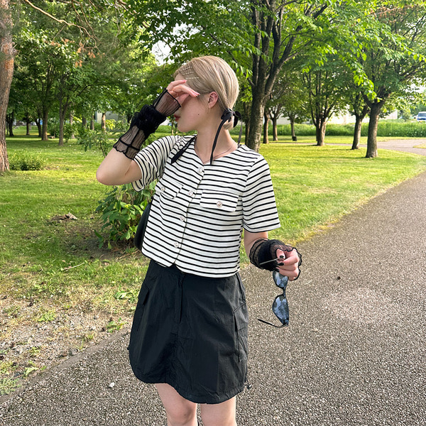 kishidamiki ナイロンミニスカート ナイロンカーゴミニスカート[品番：WG010090298]｜WEGO【WOMEN