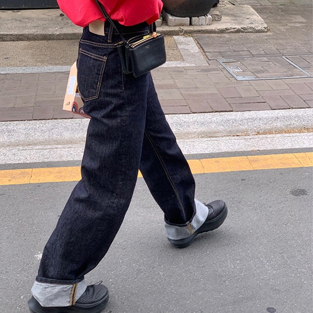 soor ploom Vintage Jean デニム 5y 新作入荷!!】 jeans Retro 追加販売!!SOORPLOOM (BLUE