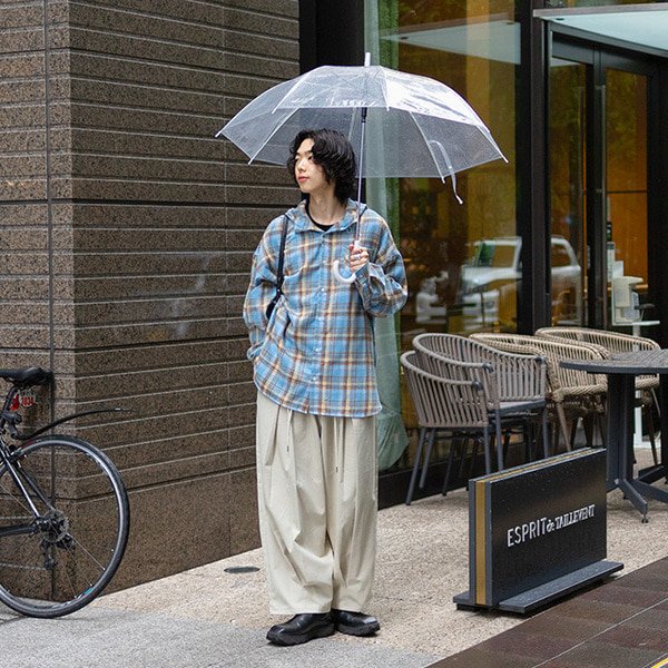 確認用　シャツ REPLAY シャツ インディゴチェックシャツ メンズ : ZOZOTOWN