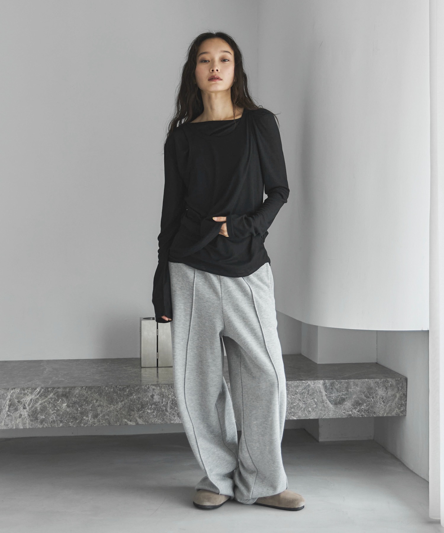 タンクレイヤードシアーロンTee | ファッション通販サイト NUGU