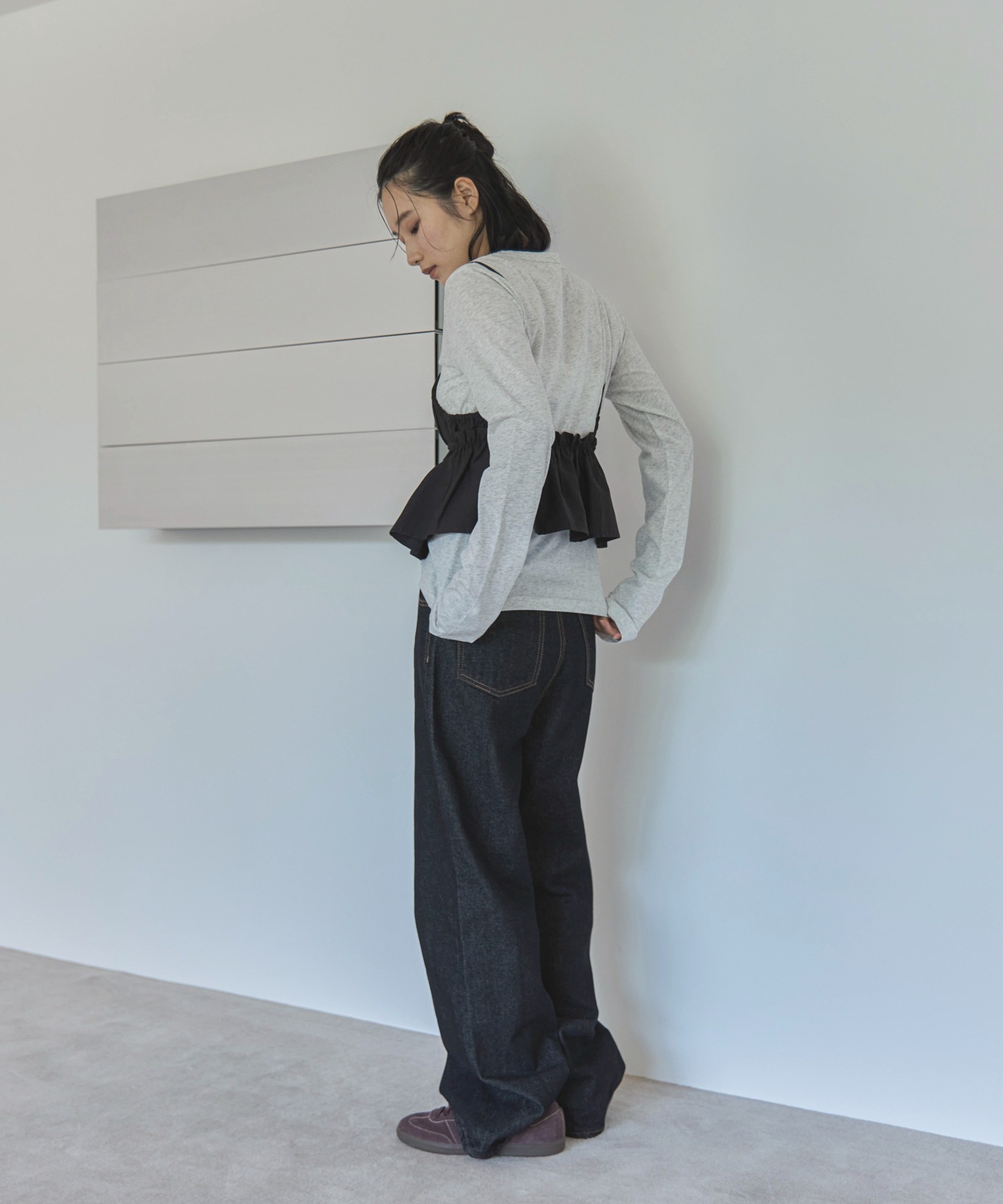 ギャザーブラトップビスチェ | ファッション通販サイト NUGU