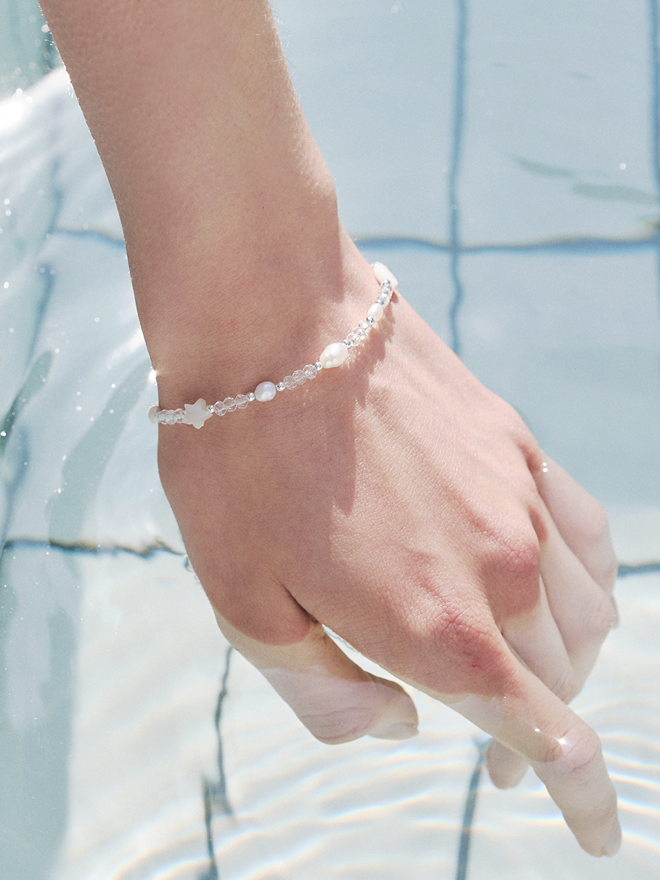 aurora heart star bracelet_2colors