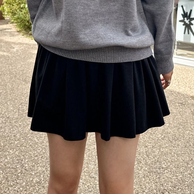 nodress ブラック ミニスカート チェーンファスナー付ミニスカート | outlet | axes femme