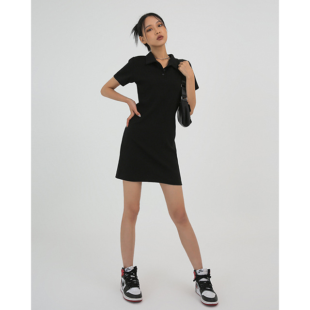 original] Short Sleeve Polo Dress | ファッション通販サイト NUGU