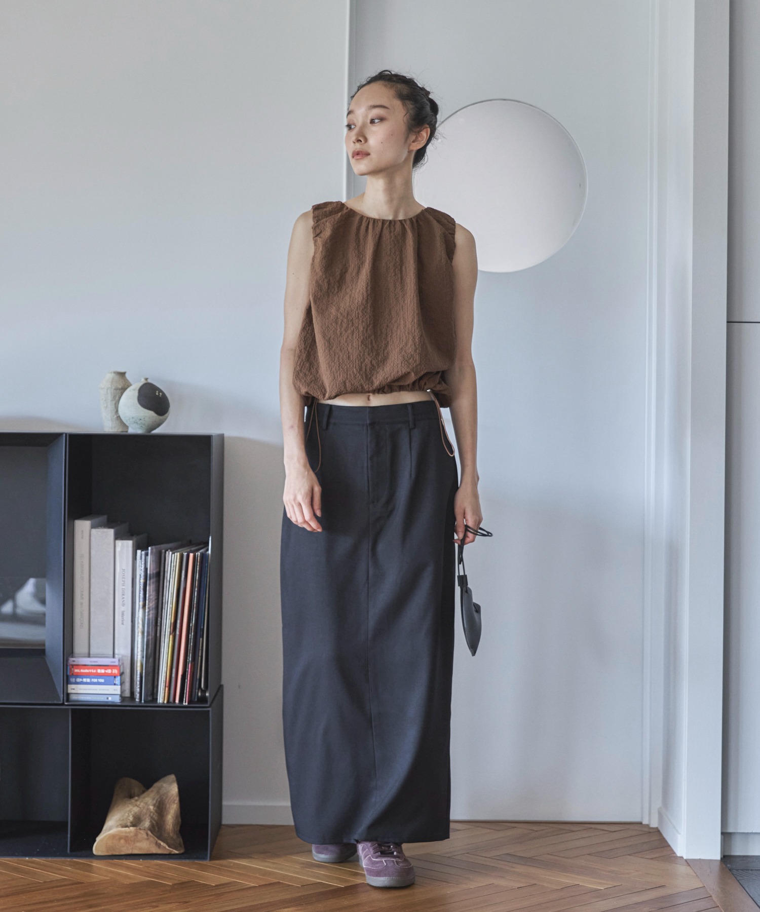 セットアップ可】スラックスナロースカート | ファッション通販サイト NUGU