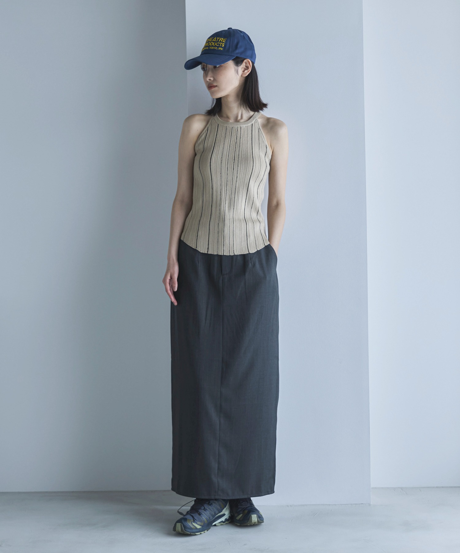 セットアップ可】スラックスナロースカート | ファッション通販サイト NUGU