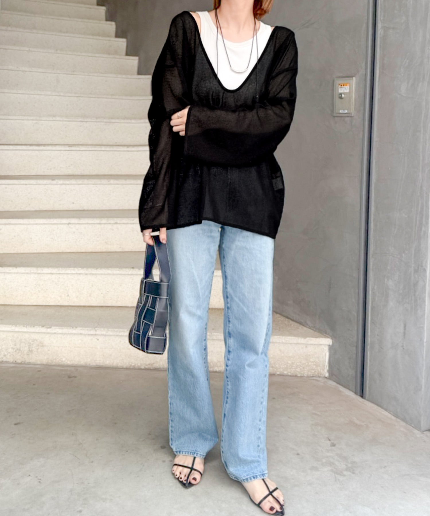 sayo×クラシカルエルフコラボ》いつもの服に+1。ちょうどいい抜け感を