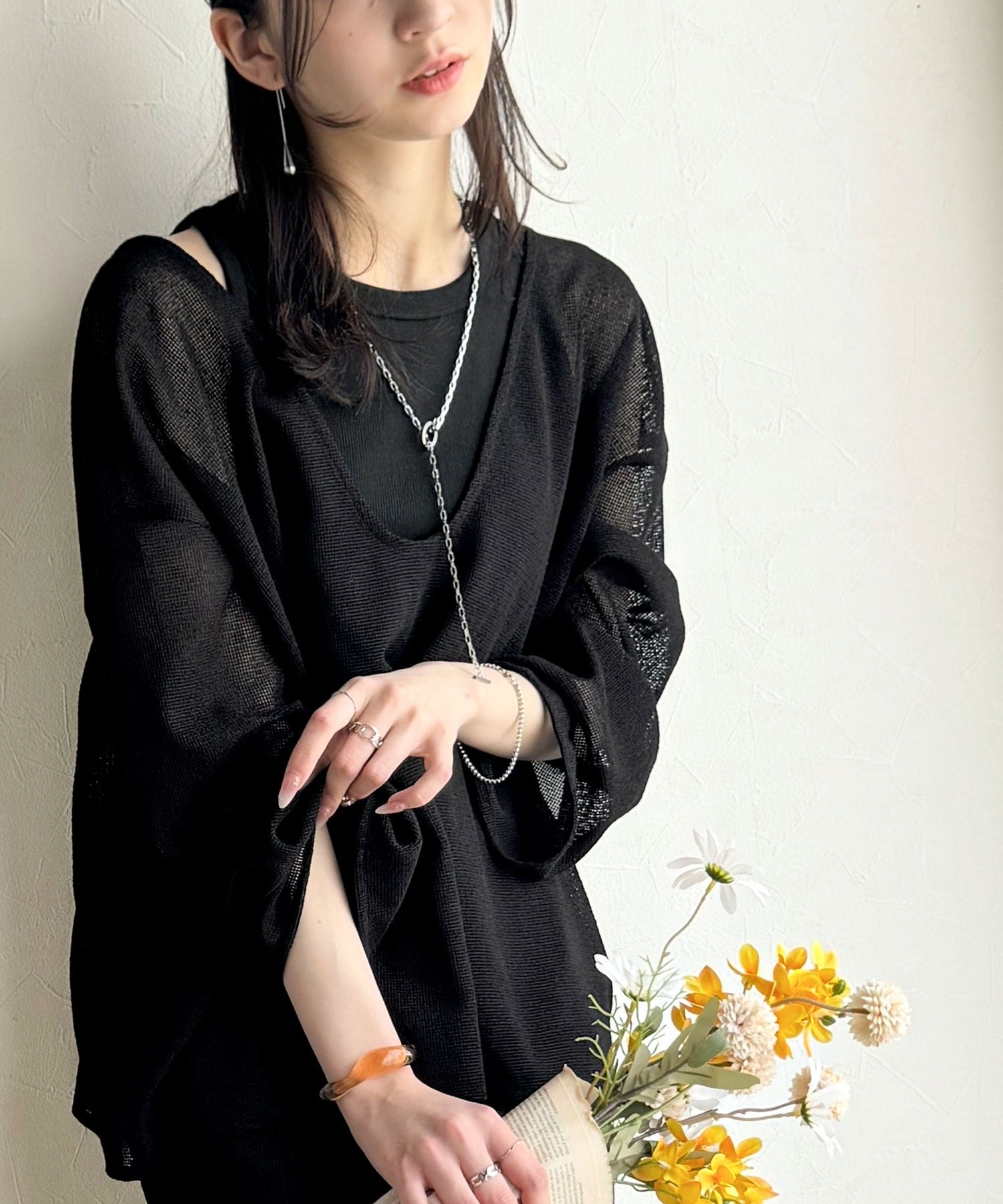 sayo×クラシカルエルフコラボ》いつもの服に+1。ちょうどいい抜け感を