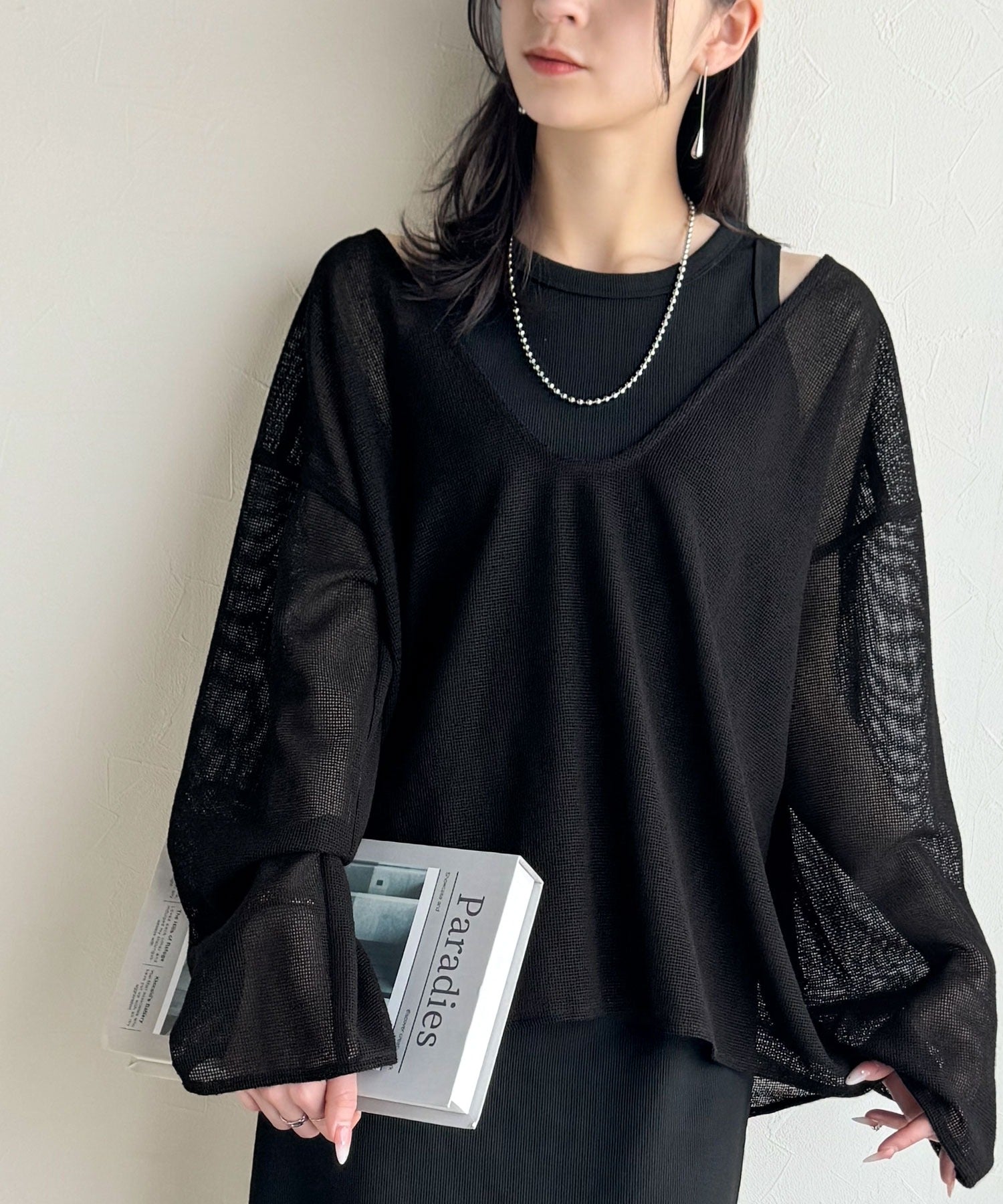 sayo×クラシカルエルフコラボ》いつもの服に+1。ちょうどいい抜け感を