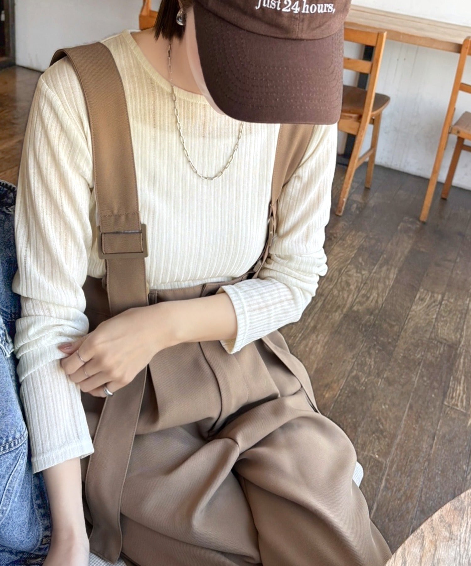 sayo×クラシカルエルフコラボ》透けるたびに、細見え。ストライプ