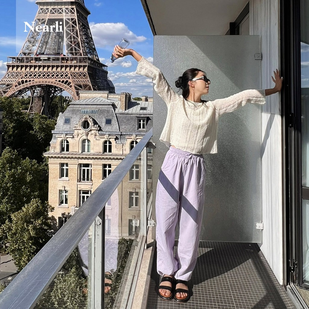 [original] Weather nylon stitch joger pants 4color