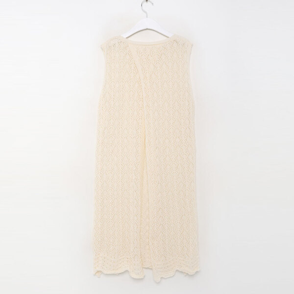 REISS/Natalie Cotton Blend かぎ編み ワンピース スリットかぎ針編みワンピース | ファッション通販サイト NUGU