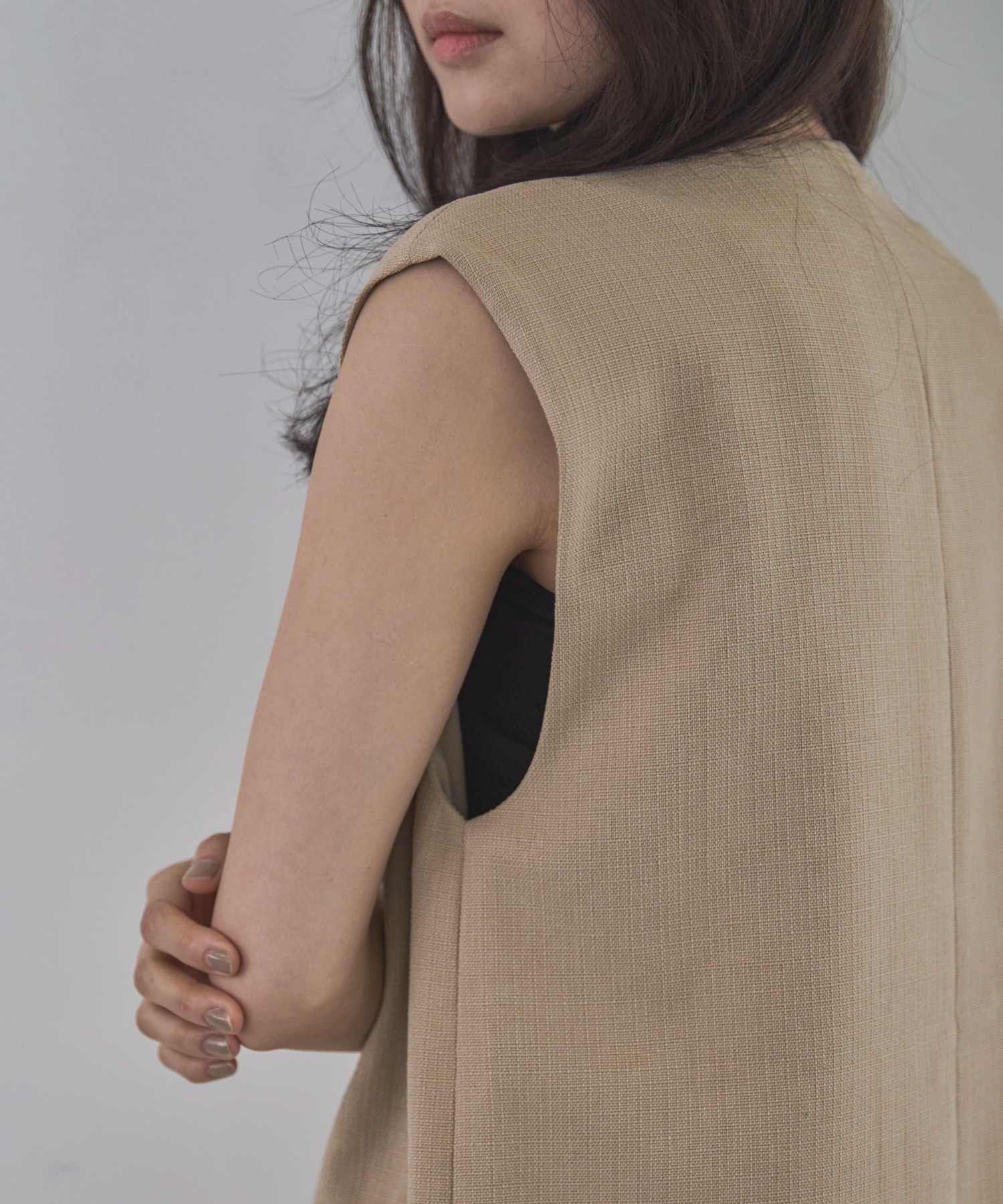 セットアップ可】コンフォートツイードハンサムベスト | ファッション