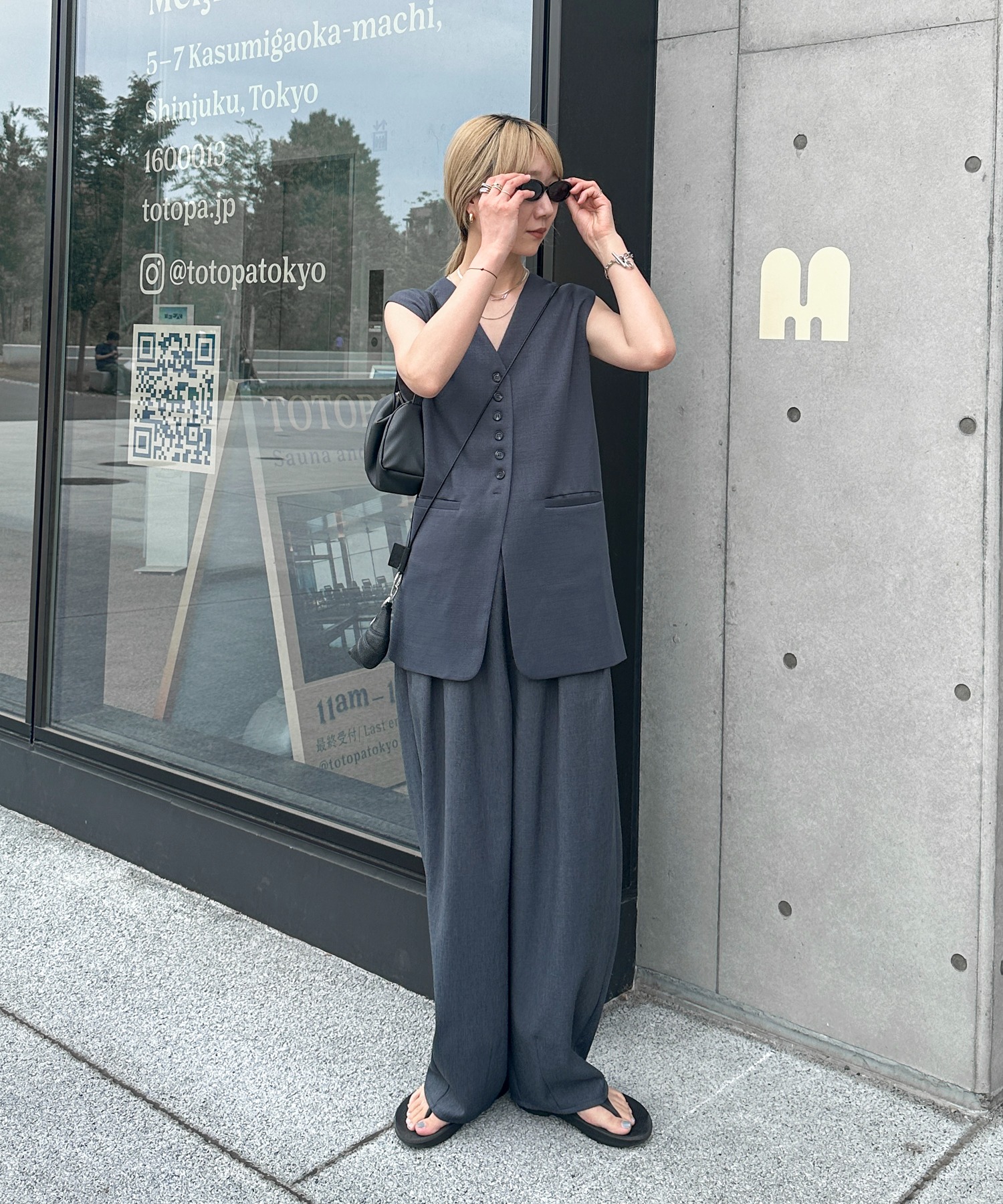 セットアップ可】コンフォートツイードハンサムベスト | ファッション