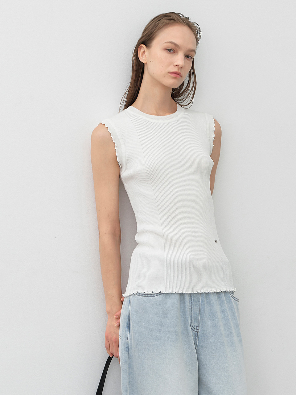Atelier Nain ホワイト クロップドシャツ FREE UNISEX ステッチカイキンシャツ – BUNNY APARTMENT