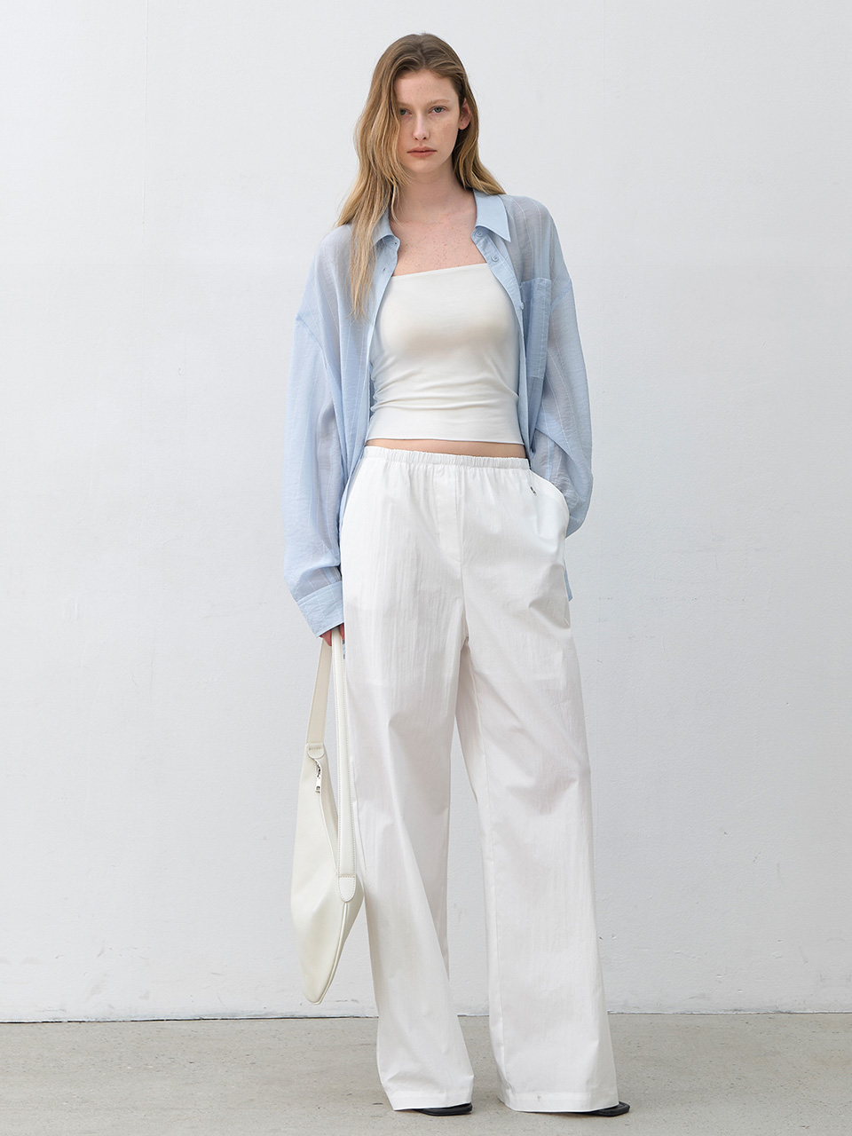 (PT-5666)ESSENTIAL EMERY SET-UP PANTS