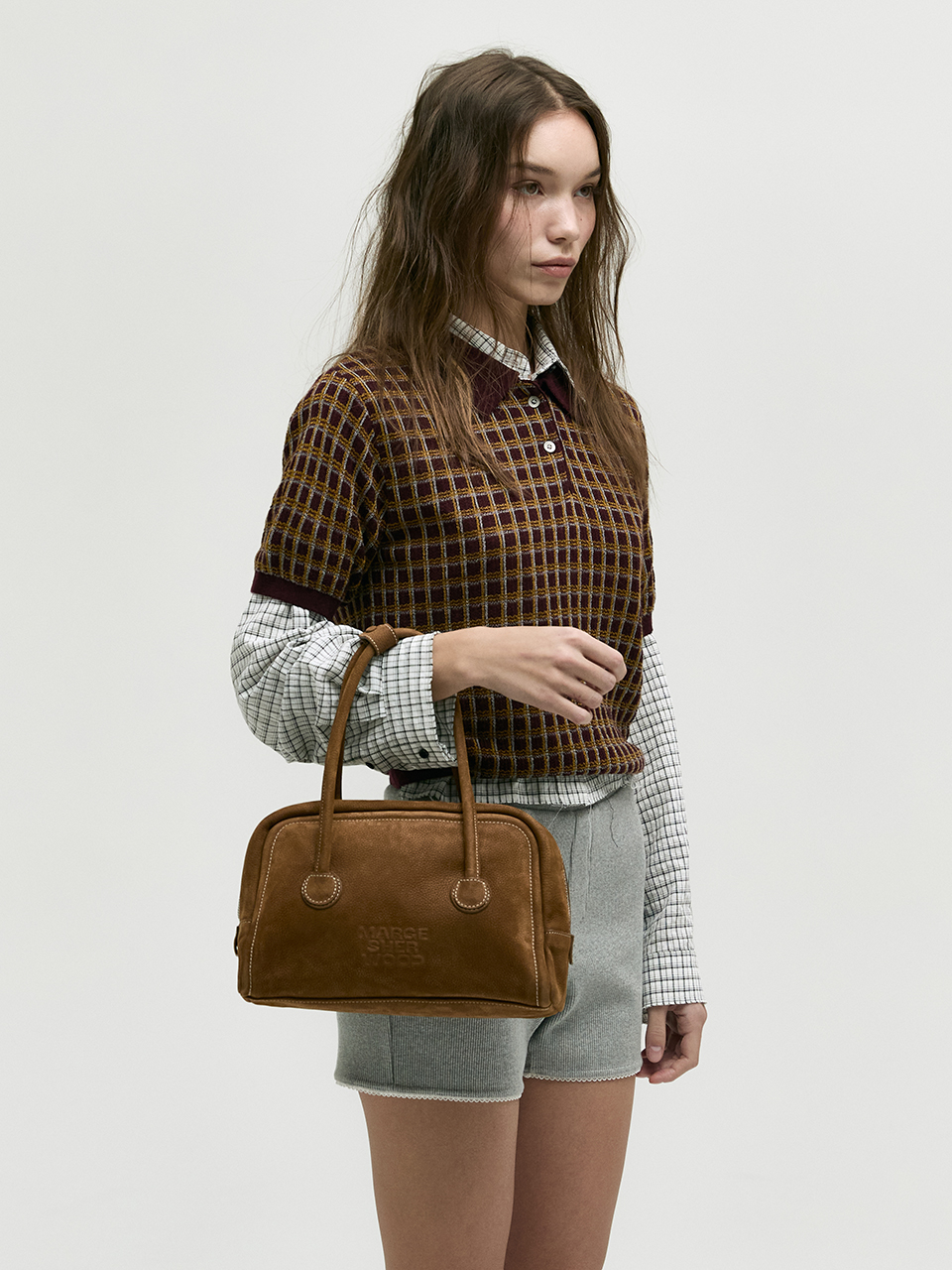 SOFT TOTE_chestnut nubuck