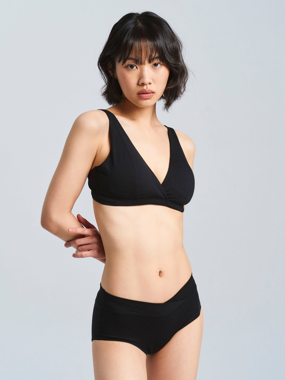 爽*様 BELVET ジョーツ 即完品 福助 満足Styling すうっとAirな涼感タッチ シームレス 1分丈