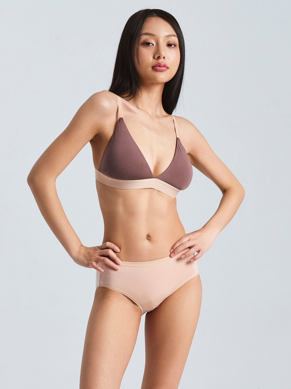 NUGU ONLY] NAMU ブラ COLOR MATCH set ショーツ セット _5COLOR