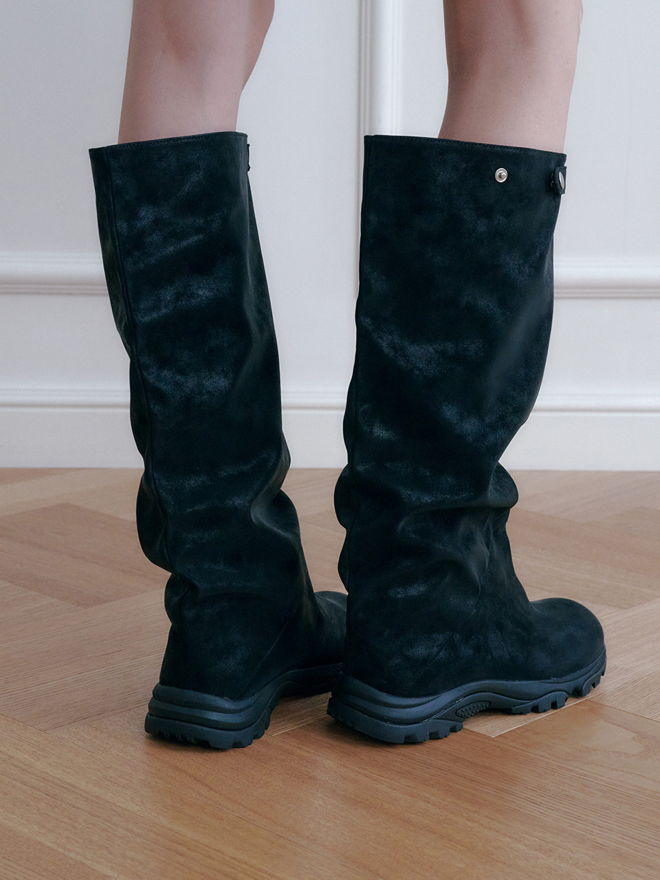 Iver Wide Long Boots 412548004 (3.5cm)