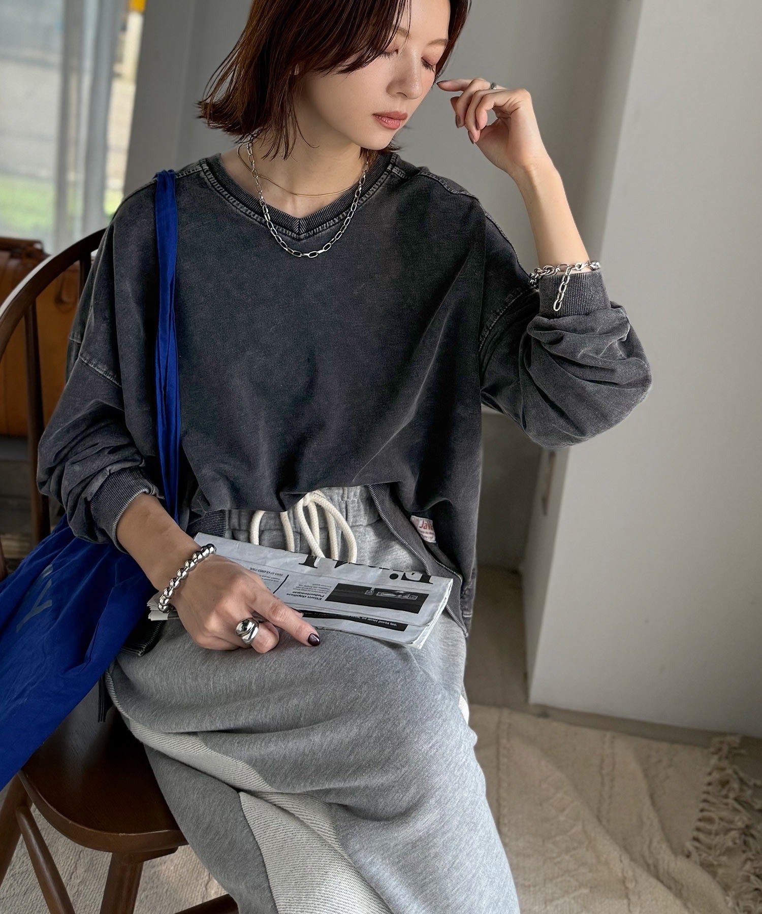 わっしー様 JaVaジャバコラボ》ヴィンテージライクな質感でトレンド感をプラス