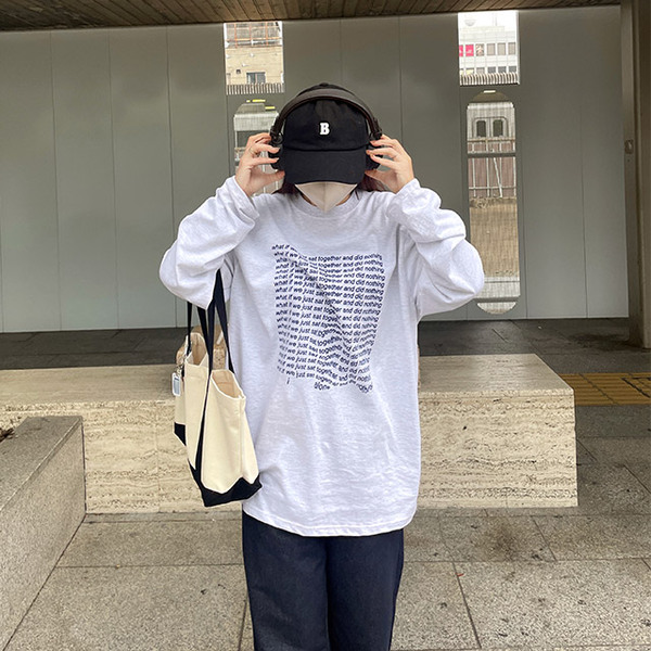 ユニセックスnothingロングTシャツ | ファッション通販サイト NUGU