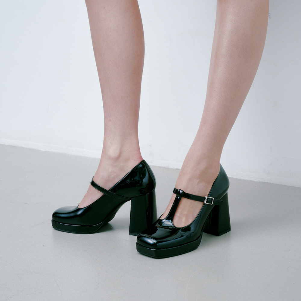 Serena Square Pumps 412611003 (9cm)