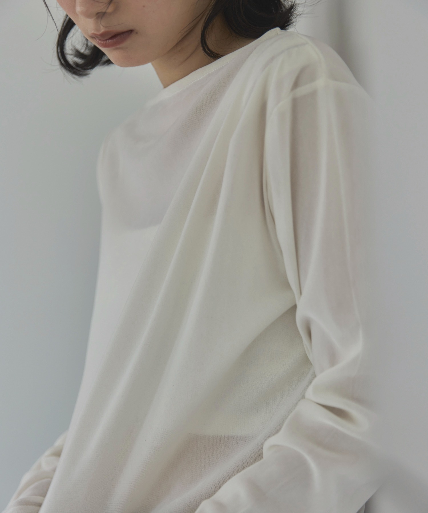 フロッキータックシアーロンTee | ファッション通販サイト NUGU