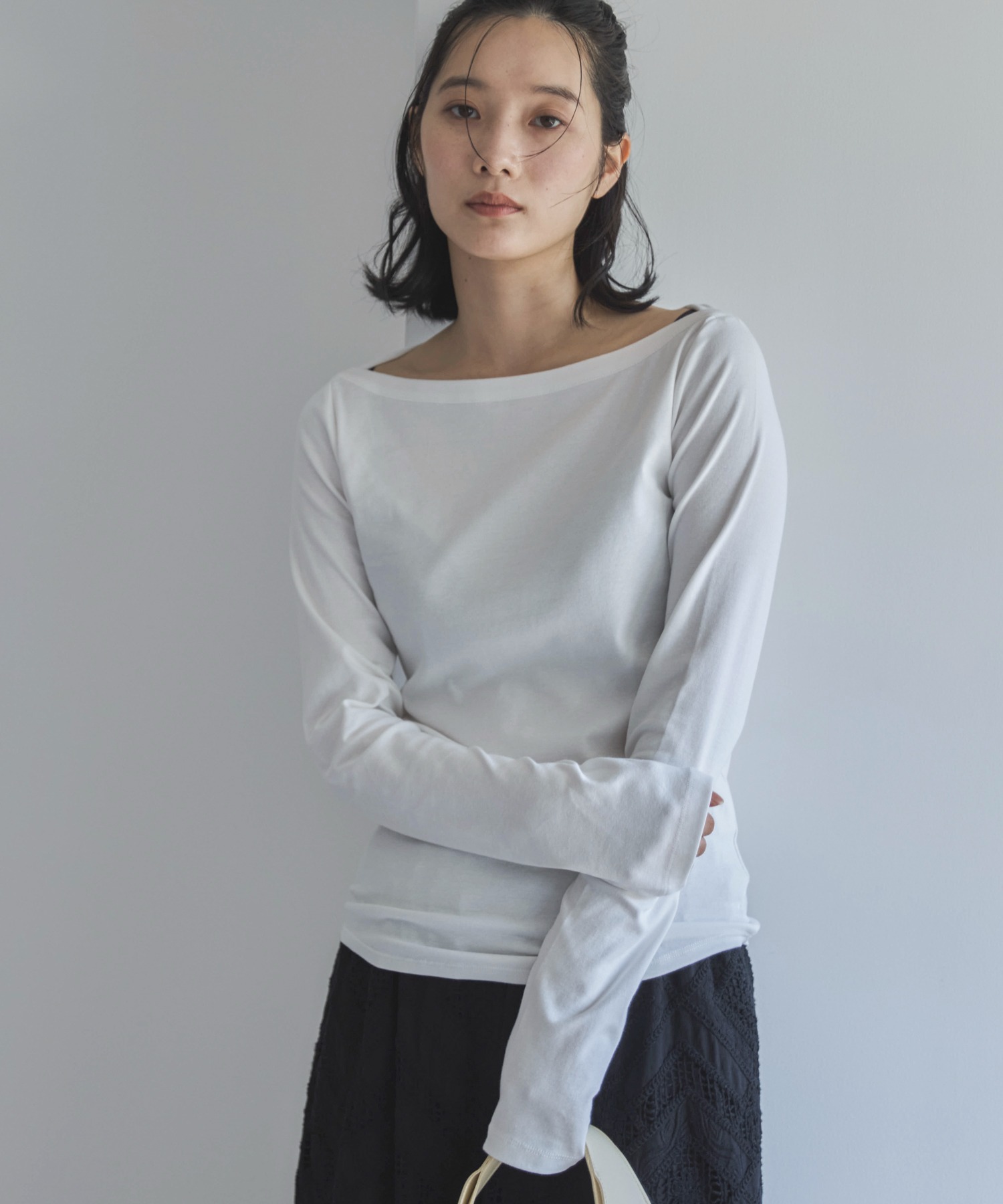 the virgins ボートネック フライスボートネックロンTee | ファッション通販サイト NUGU