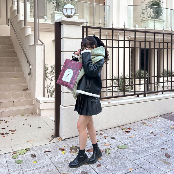 レザープリーツミニスカート | ファッション通販サイト NUGU
