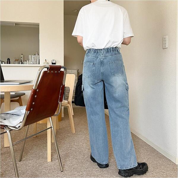 ずとまよ デニムカーゴパンツ Denim Cargo Pants - ZUTOMAYO MART