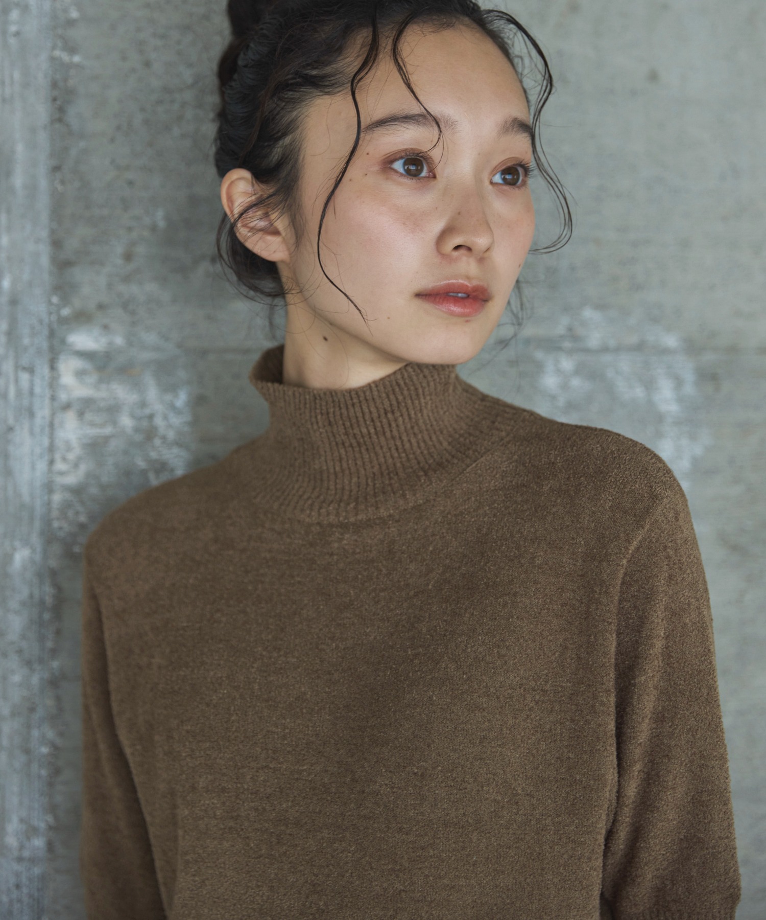 Chloe　ウールクロシェトリムファネルネックニット Chloe ウールクロシェトリムファネルネックニット - メルカリ