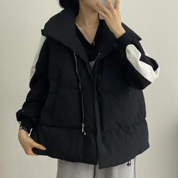 ビッグカラーダウンベスト | ファッション通販サイト NUGU