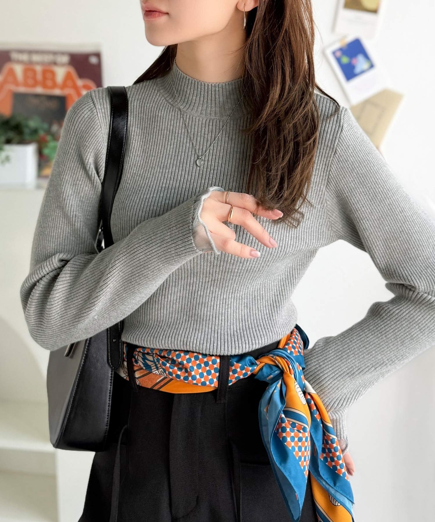 daaco×クラシカルエルフコラボ》袖先がフェミニンなアクセントに。プチ