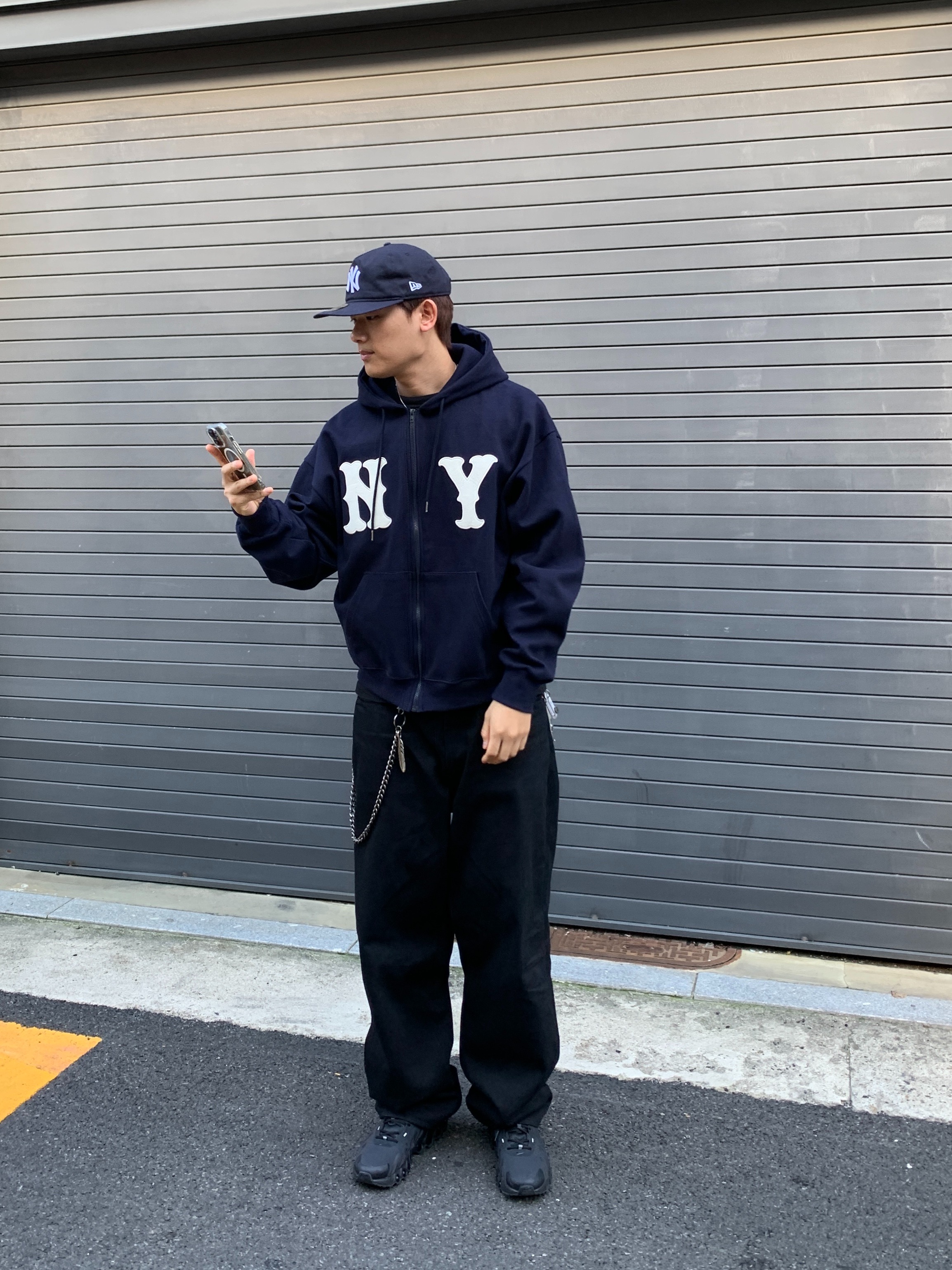 ウェア nok.cut-in NYステッチクロップドパーカー | ファッション通販サイト NUGU