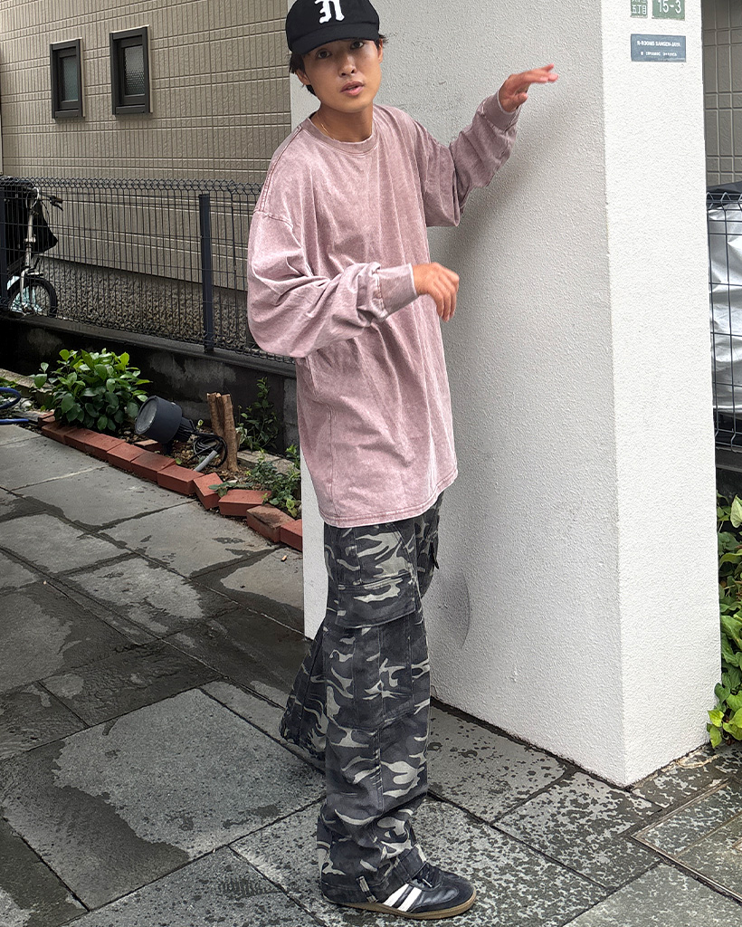 BEAMS JAPAN 迷彩　カーゴパンツ BEAMS JAPAN（ビームス ジャパン）カモ カーゴパンツ（パンツ