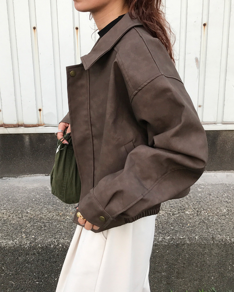 LUDLOW スエードレザージャケット　Eucalyptus LUDLOW スエードレザージャケット Eucalyptus PATCHWORK LEATHER