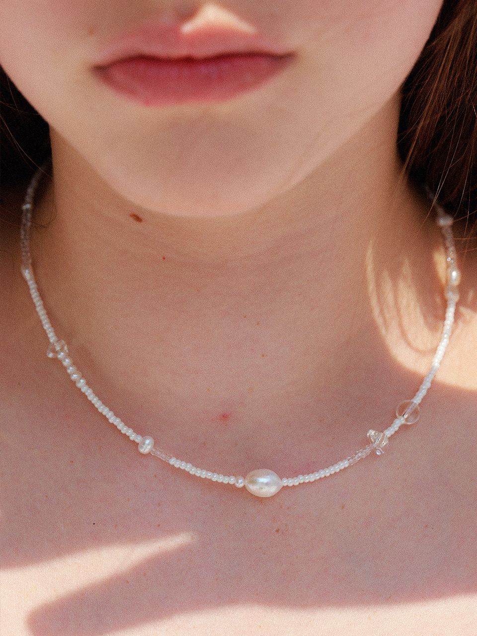 Crystal Pearl Necklace | ファッション通販サイト NUGU