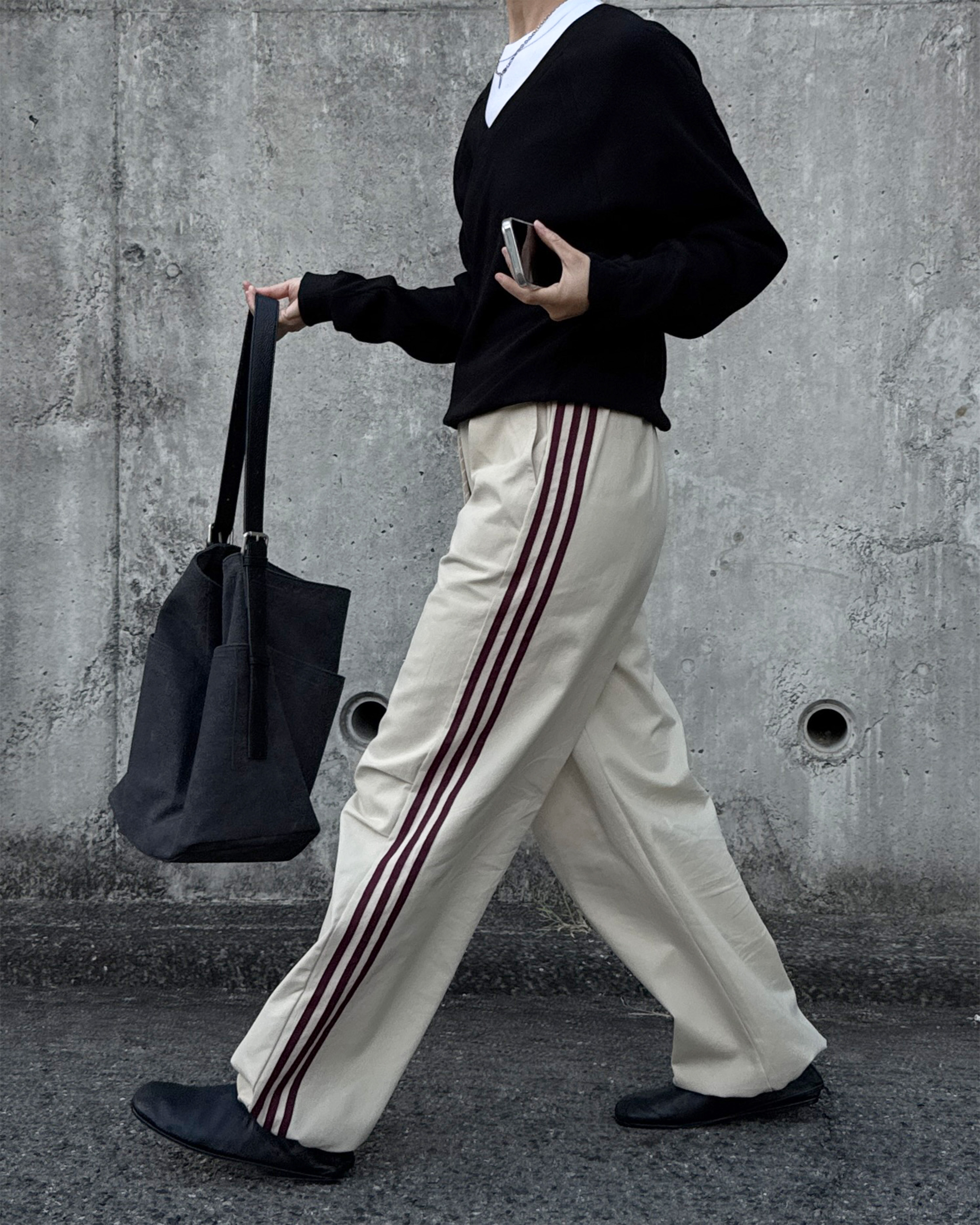 ラインディテールイージーパンツ | ファッション通販サイト NUGU